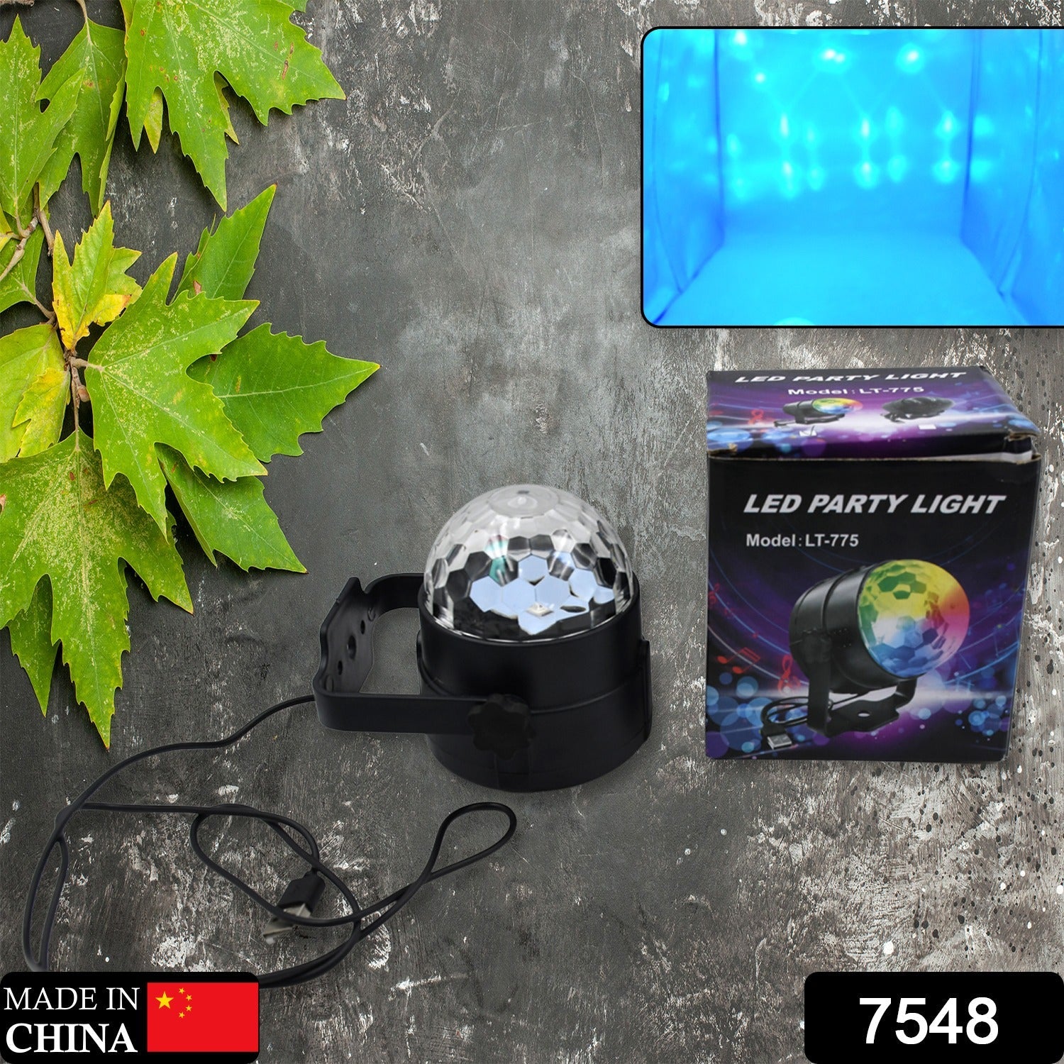 7548 Party Lights, DJ Stage Light Disco Ball Light USB Charging Party Stage Lamp Party Light for Home Bar Car Wedding Holiday Party, Party Gift Kids Birthday 7548 Party Lights, DJ Stage Light Disco Ball Light USB Charging Party Stage Lamp Party Light for Home Bar Car Wedding Holiday Party, Party Gift Kids Birthday